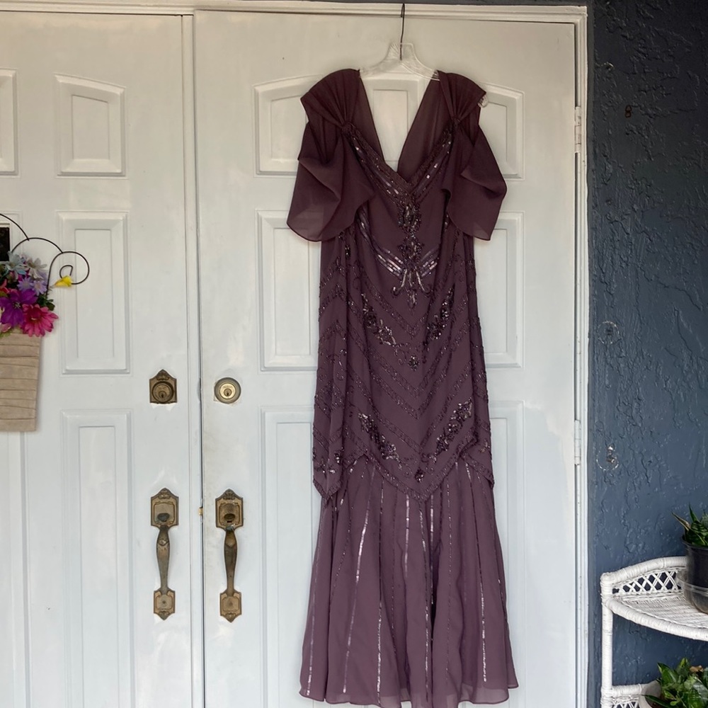 Gorgeous long dress by Midnight Velvet.  Size XL